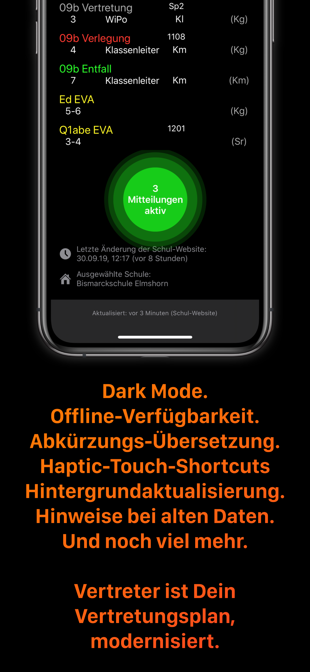 Vertreter: Schule Vertretungen