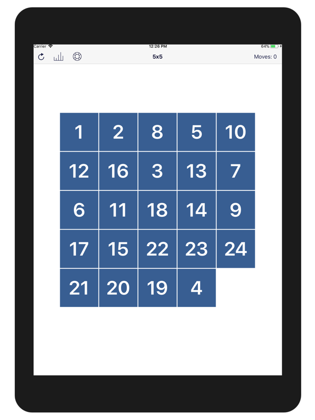 ‎Sliding Puzzle - Board Game Screenshot