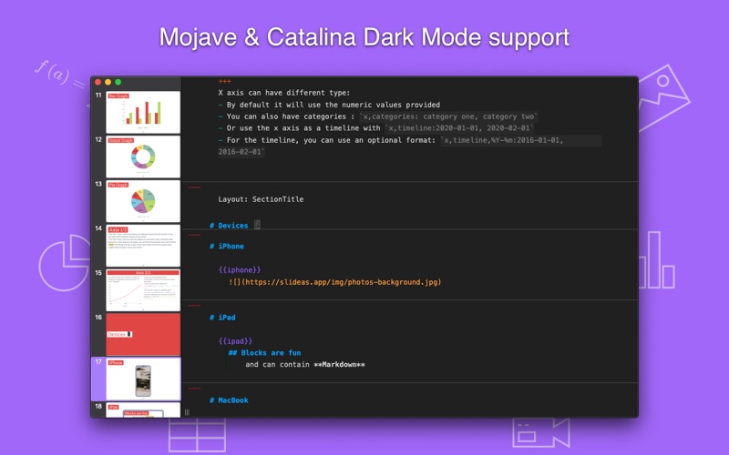 Slideas- Markdown Presentation скриншот программы 5