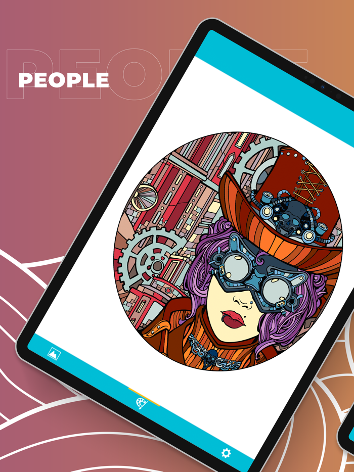 Juicy Paint color by number