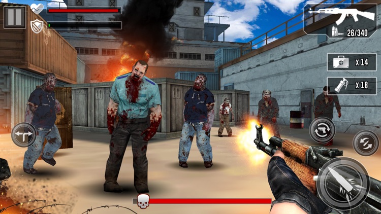 Undead Shooting 3D screenshot-4