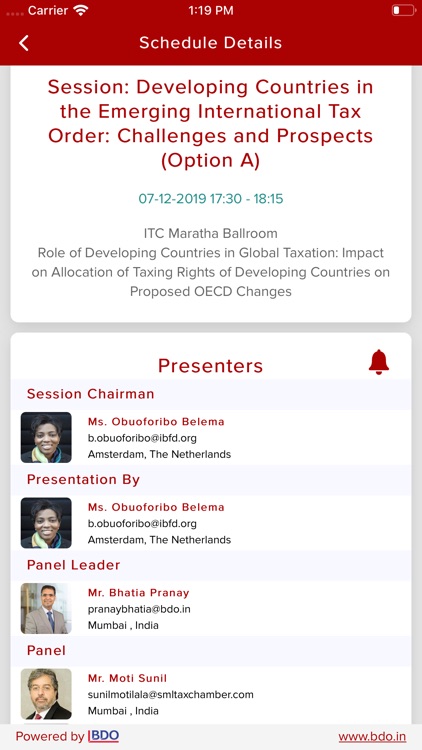 International Tax Conference screenshot-6