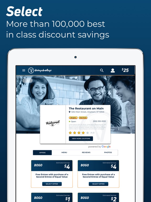 Screenshot #6 pour Dining Advantage