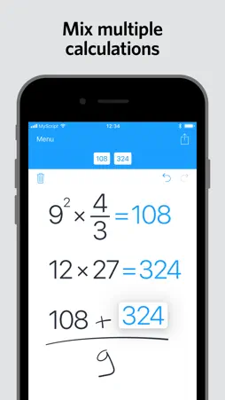 MyScript Calculator screenshot 4