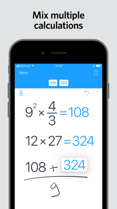 MyScript Calculator screenshot 4