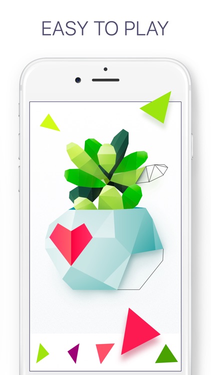 Poly: Coloring Puzzle Art Book