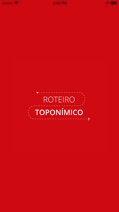 Screenshot #1 pour Roteiro Toponímico