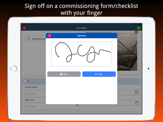 XForms Cx Mobile iPad screenshot