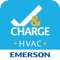 Instant mobile refrigerant charge calculator for HVACR applications