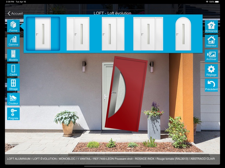 Simulateur de portes Volma