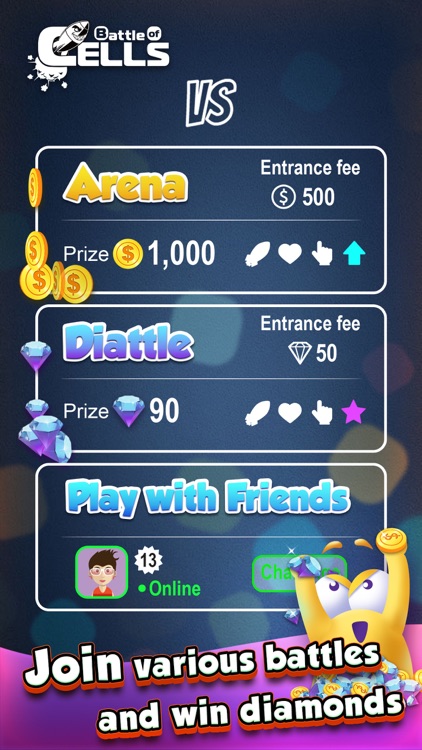 Battle of Cells: New Match 3 screenshot-3