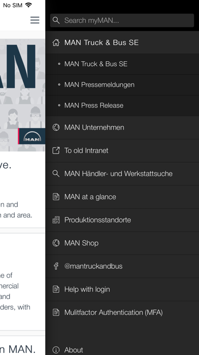 MAN Truck & Bus SE - myMAN screenshot 4