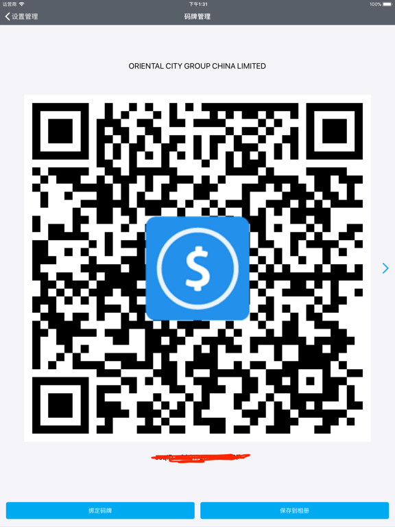 SkyPay iPad screenshot