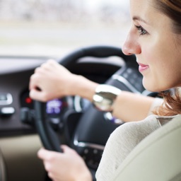 Selvsikker bag rattet