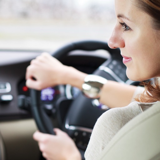 Selvsikker bag rattet