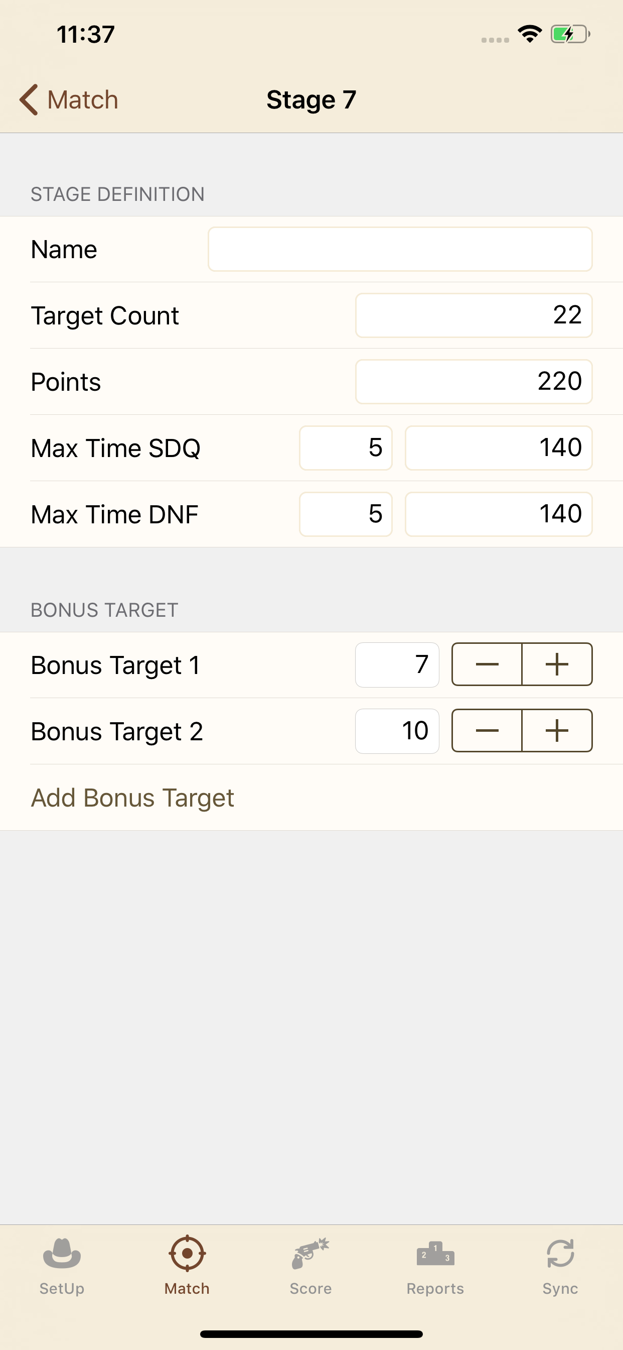 CAS Scoring