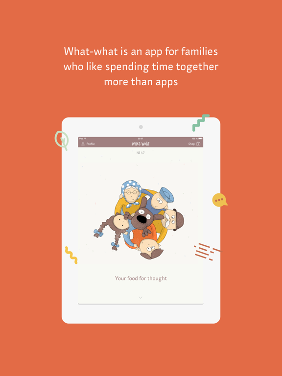 Parenting Ideas by What-What iPad screenshot 1 - Education app