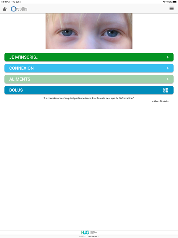 Screenshot #4 pour WebDia HUG