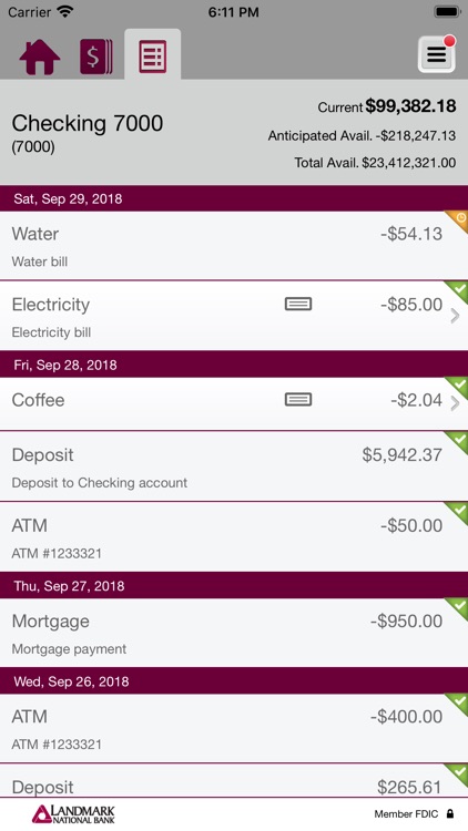 Landmark National Bnk Business screenshot-4