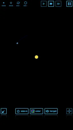 Planet simulation screenshot 5