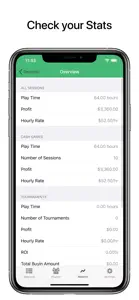 Live Poker Manager Lite screenshot #3 for iPhone