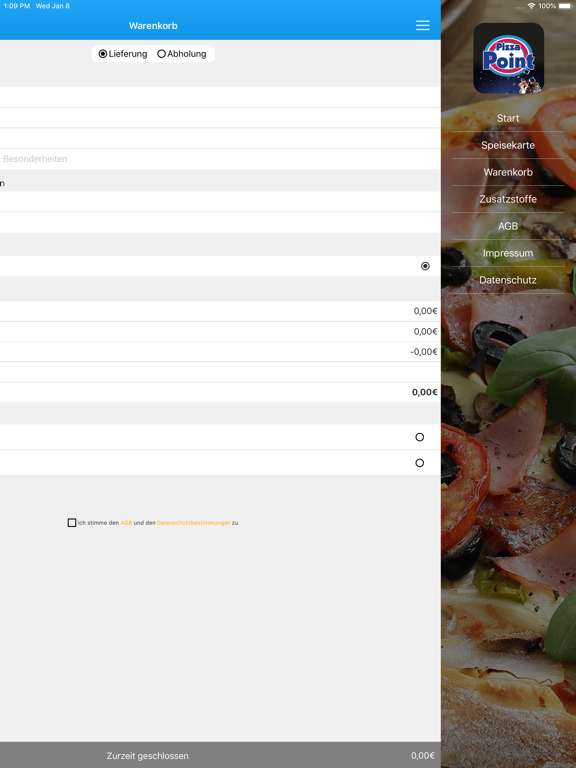 Screenshot #6 pour Pizza Point Bielefeld