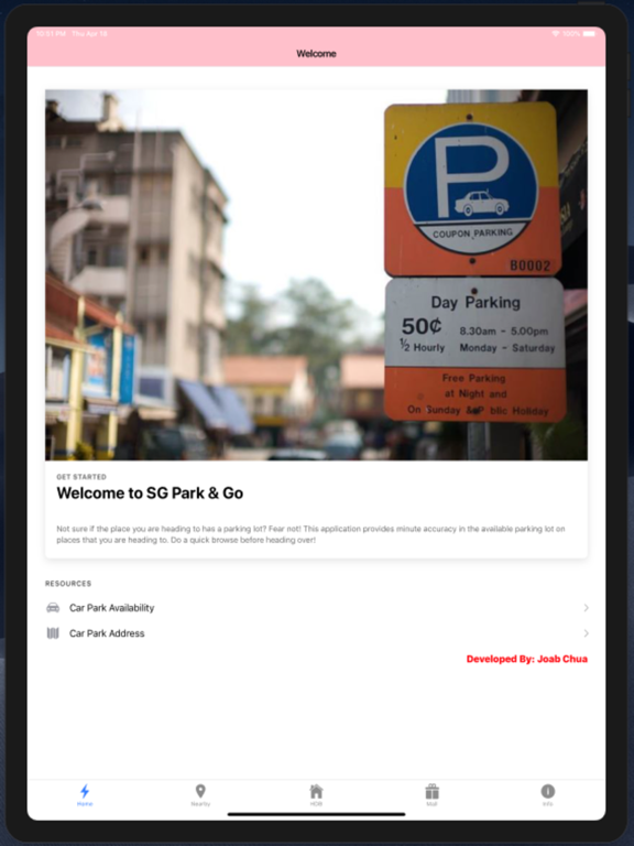 Screenshot #4 pour CarParkSG