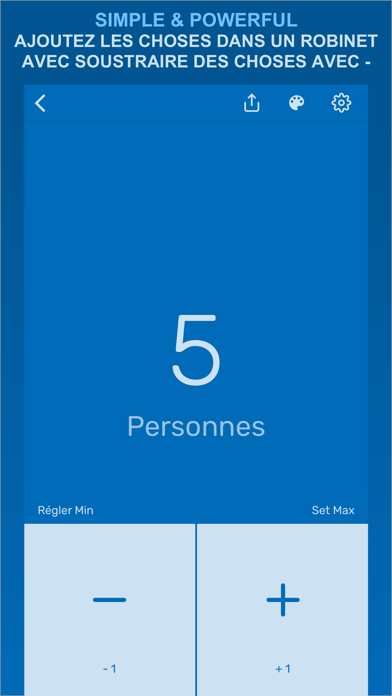 Screenshot #2 pour Compteur - Tally Counter App