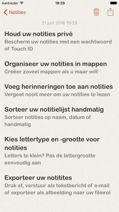 Notitiekluis Pro screenshot 3