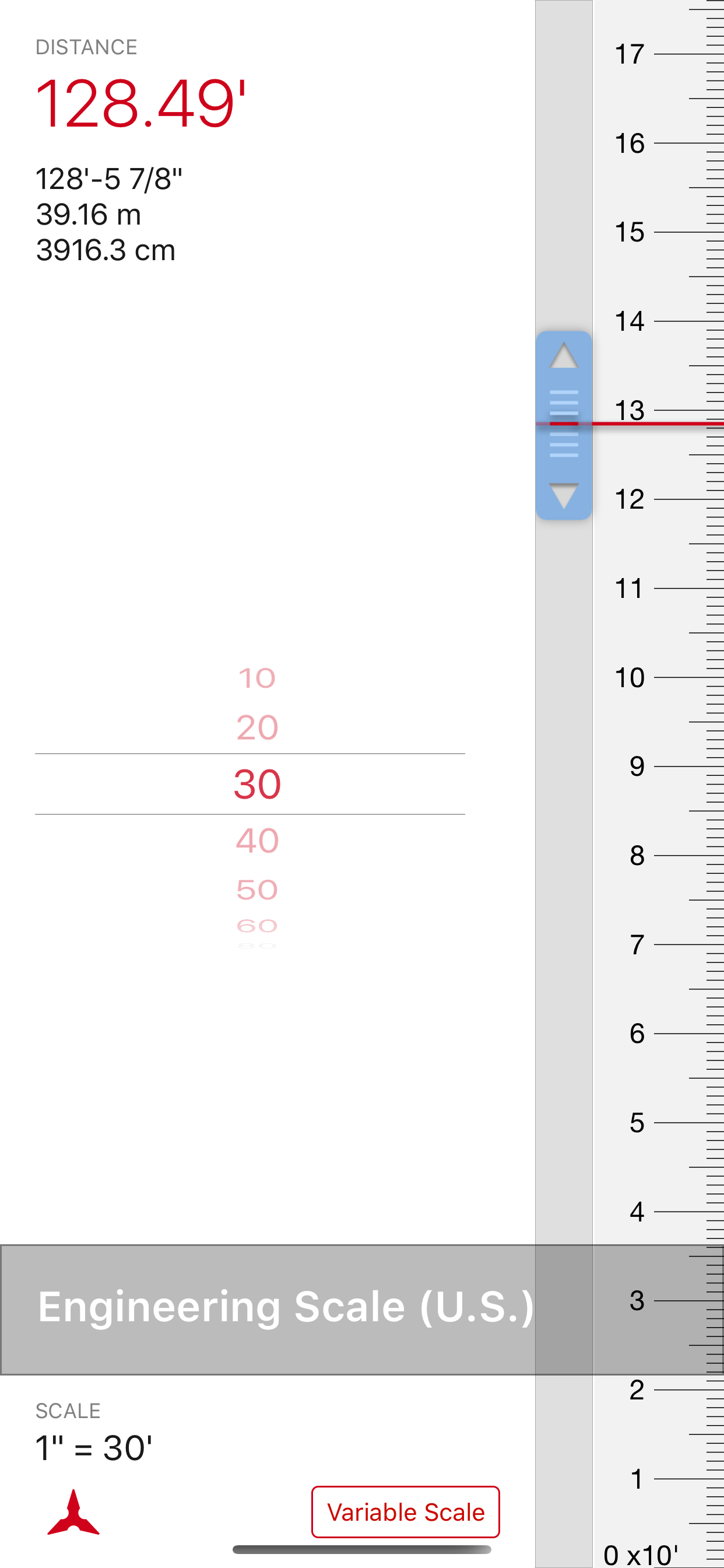 Scala Architectural Scale