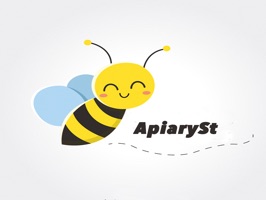 The ApiarySt is a small sticker, which are show the 25 apiary sticker in cartoon
