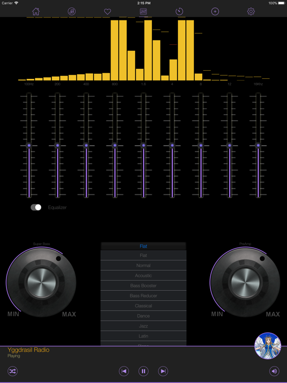 Screenshot #6 pour Anime Music Radio Stations