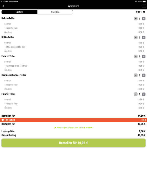 Screenshot #5 pour Baco's Kebab