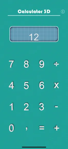Game screenshot калькулятор в 3d apk
