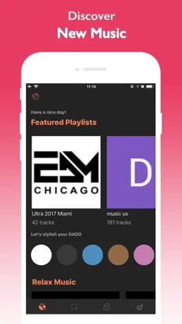 Game screenshot DADO- Music Player, Mp3 Player mod apk