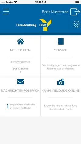Game screenshot BKK Freudenberg Service - App apk
