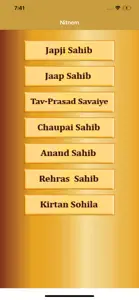 Nitnem Audio - Daily Naam screenshot #2 for iPhone