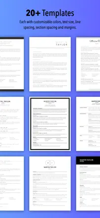 Resume Builder by Nobody: Screenshot 3 von 7