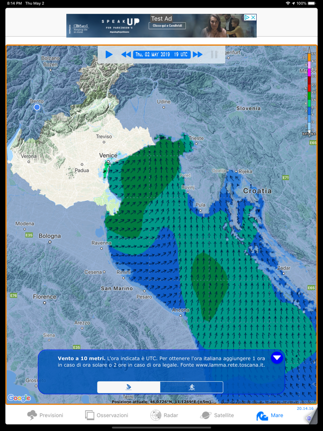 ‎METEO VENETO Screenshot