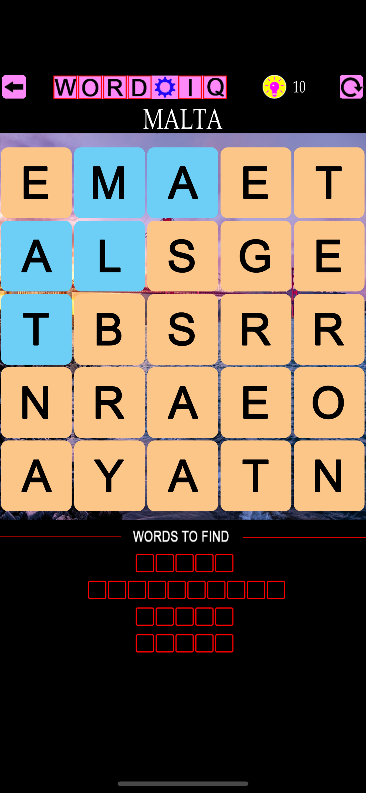 Word IQ Countries and Capitals