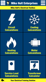 Mike Holt's Electrical Toolbox screenshot