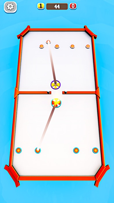 Screenshot #1 pour Carrom Battle - Disc Pool King