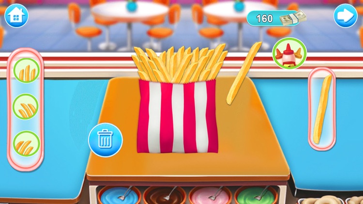 Sandwich & Fries Maker Game screenshot-4