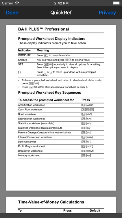 BA II Plus™ Financial Calc screenshot-4
