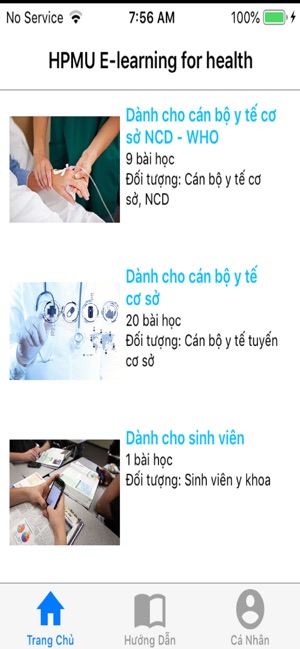 E-learning for health