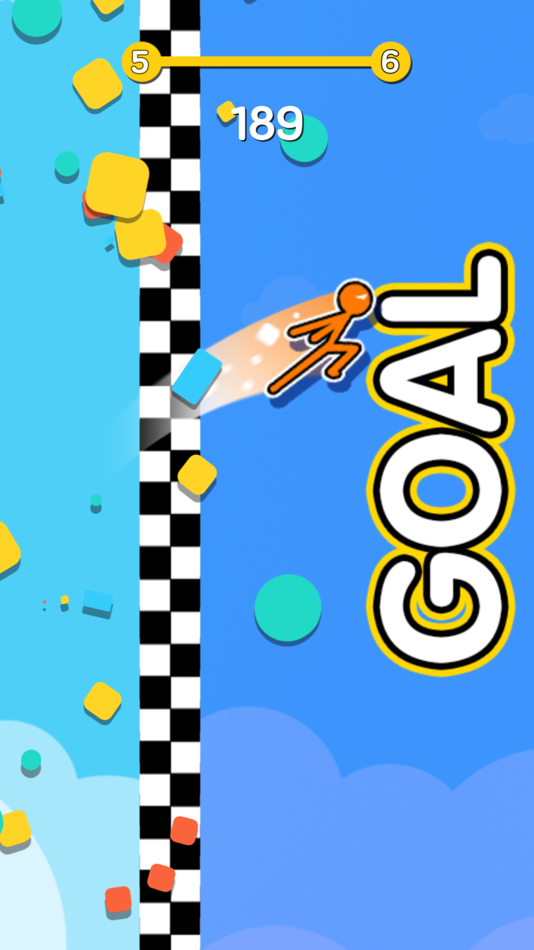 #5. Stickman Jump - stickman run (iOS) 由: JY Games