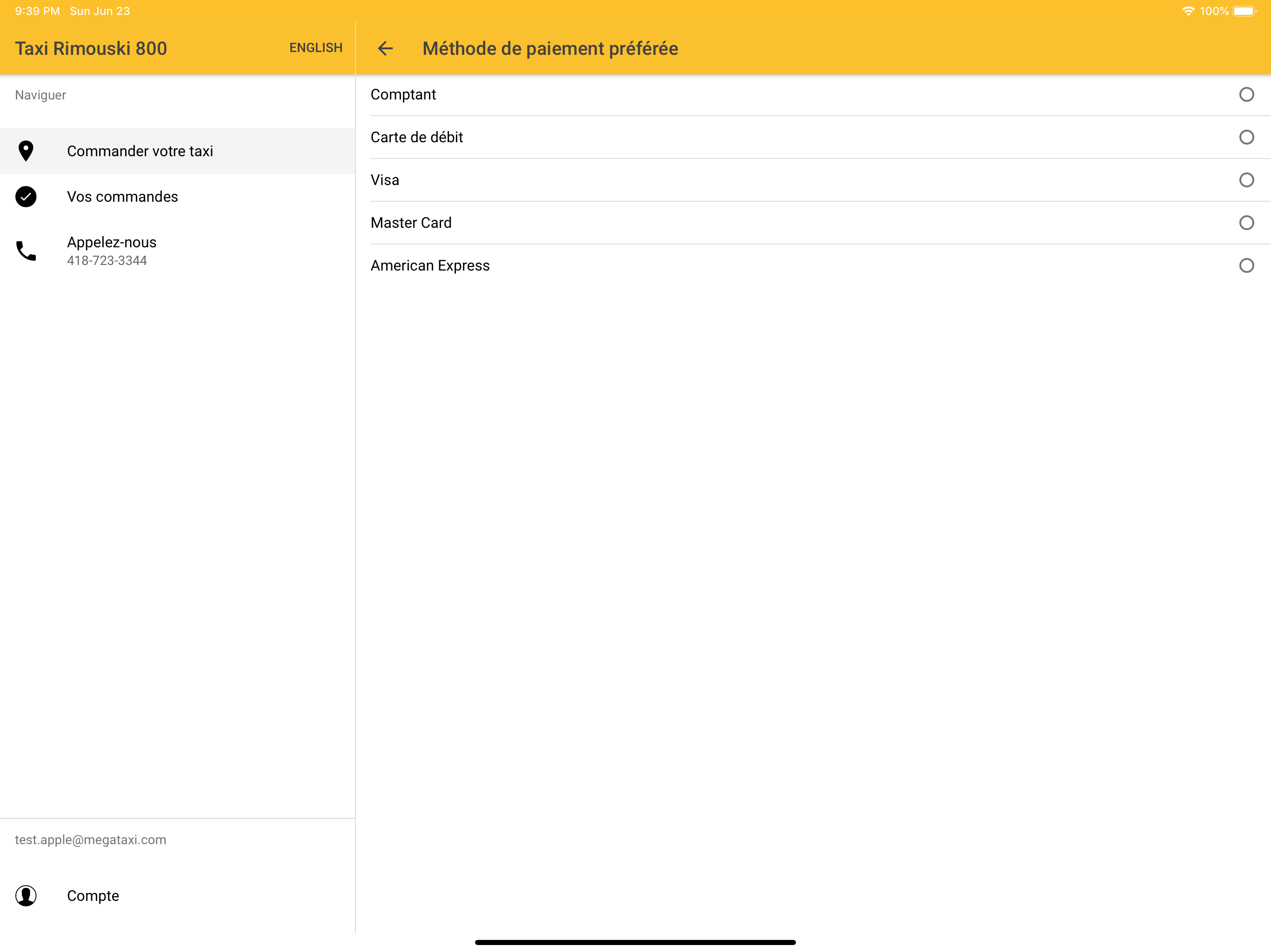 Taxi Rimouski screenshot 8