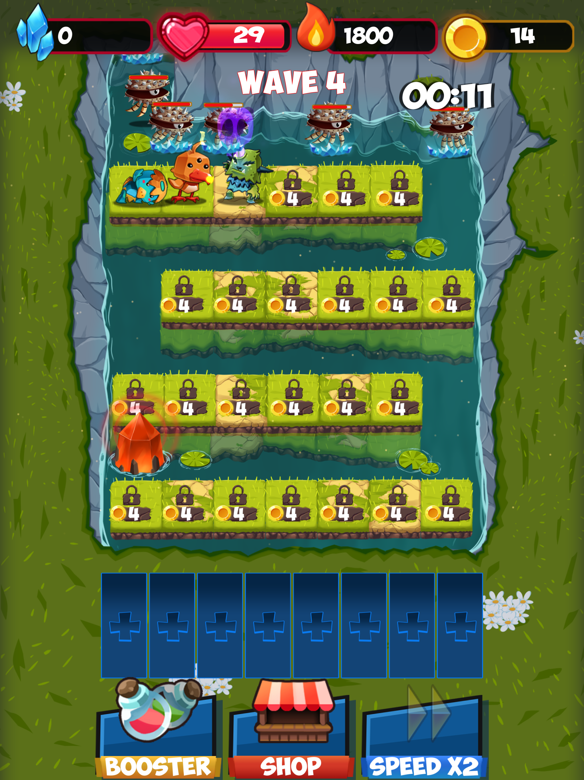 Idle Monster Defense screenshot 11