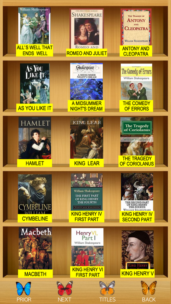 Shakespeare - Complete Search