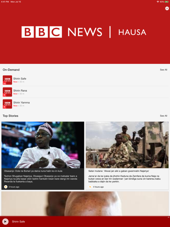 Screenshot #4 pour BBC News Hausa